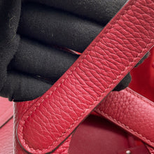 Load image into Gallery viewer, HERMES Picotin Lock Rouge Garance Taurillon Clemence Size PM