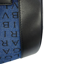 Load image into Gallery viewer, BVLGARI Logomania B.Zero1 Handbag Navy/Black Denim Leather