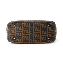 将图像加载到图库查看器中,FENDI Zucca Handbag Khaki/Brown26693 Canvas Leather