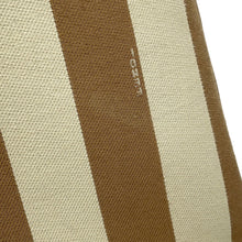 Load image into Gallery viewer, FENDI Pecan Roll Reversible Tote Brown/Beige8BH425 Canvas Leather Size Large