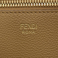Load image into Gallery viewer, FENDI Pecan Roll Reversible Tote Brown/Beige8BH425 Canvas Leather Size Large