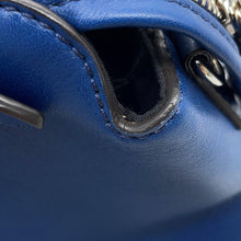 Load image into Gallery viewer, FENDI By the Way Handbag Blue8BL124 Leather Size Medium
