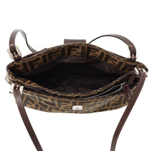将图像加载到图库查看器中,FENDI Zucca Shoulder Bag Khaki26728 Canvas Leather
