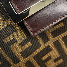将图像加载到图库查看器中,FENDI Zucca Shoulder Bag Khaki26728 Canvas Leather