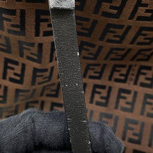 将图像加载到图库查看器中,FENDI Zucchino Handbag Brown8BH018 Canvas Leather