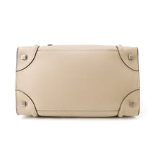 Load image into Gallery viewer, CELINE Luggage shopper Beige Leather Size Mini