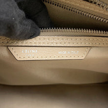 Load image into Gallery viewer, CELINE Luggage shopper Beige Leather Size Mini