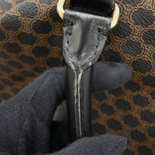 Load image into Gallery viewer, CELINE Macadam Travel Bag Brown/Black PVC Leather