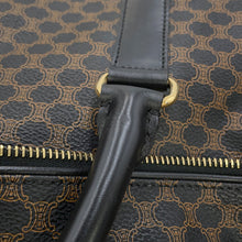 Load image into Gallery viewer, CELINE Macadam Travel Bag Brown/Black PVC Leather