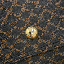 Load image into Gallery viewer, CELINE Macadam Travel Bag Brown/Black PVC Leather