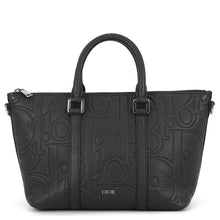 Load image into Gallery viewer, Dior Weekender Dior Gravity Handbag Black1ESPO322LLG_H00N Calf Leather Size 25
