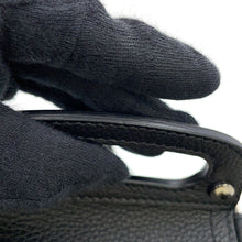 Load image into Gallery viewer, Dior Oblique Saddle Vertical Pouch Shoulder Bag Black/Beige2ADCA446YKS_H27E Calf Leather Canvas