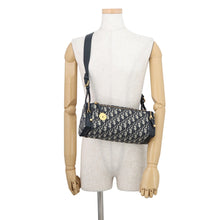 Load image into Gallery viewer, Dior Oblique East-West Shoulder Bag Navy/BeigeS3215UTZQ_M928 Canvas Leather Size Mini