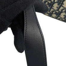 Load image into Gallery viewer, Dior Oblique East-West Shoulder Bag Navy/BeigeS3215UTZQ_M928 Canvas Leather Size Mini