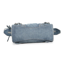 Load image into Gallery viewer, BALENCIAGA Neo Kagor Blue700940210BI4715 Denim Rhinestone Size XS