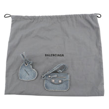 Load image into Gallery viewer, BALENCIAGA Neo Kagor Blue700940210BI4715 Denim Rhinestone Size XS