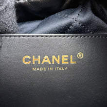 将图像加载到图库查看器中,CHANEL CHANEL22 ChainShoulder Bag Black/WhiteAS3980 Shiny Calf Leather Size Mini