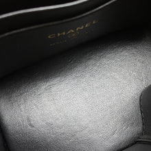 Load image into Gallery viewer, CHANEL Matelasse Chain Vanity Bag Black Lambskin