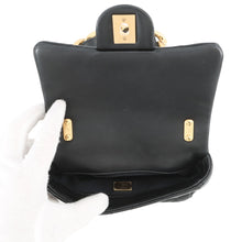 Load image into Gallery viewer, CHANEL Matelasse Chain Shoulder Bag BlackAS3214 Leather