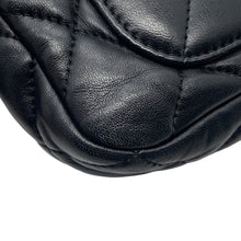 Load image into Gallery viewer, CHANEL Matelasse Chain Shoulder Bag BlackAS3214 Leather