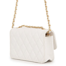 将图像加载到图库查看器中,CHANEL Cruise Line Chain Wallet WhiteAP3084 Caviar Leather