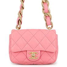 Load image into Gallery viewer, CHANEL Matelasse Chain Shoulder Bag PinkAS3214 Leather