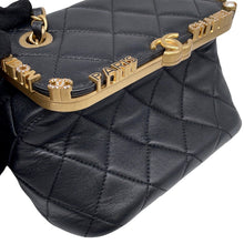 Load image into Gallery viewer, CHANEL Matelasse ChainShoulder Bag BlackAS3732 Lambskin Faux Pearl