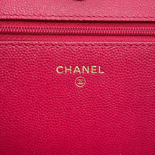 Load image into Gallery viewer, CHANEL Boy Chanel Chain Wallet PinkAP1117 Caviar Leather