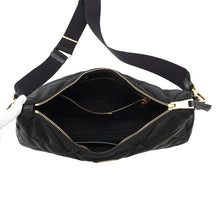 将图像加载到图库查看器中,PRADA Quilted Shoulder Bag Black1BC232 Nylon Size Large