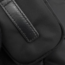 将图像加载到图库查看器中,PRADA Quilted Shoulder Bag Black1BC232 Nylon Size Large