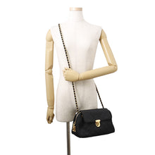 Load image into Gallery viewer, PRADA Quilted Chain Tote Bag BlackBR4965 Nylon