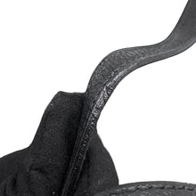 将图像加载到图库查看器中,PRADA Logo Tote Bag Black Nylon Leather