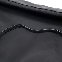 将图像加载到图库查看器中,PRADA Logo Tote Bag Black Nylon Leather