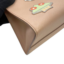 Load image into Gallery viewer, PRADA Robot 2-way Tote Bag Jasmin Flower1BA156 Saffiano LeatherLeather