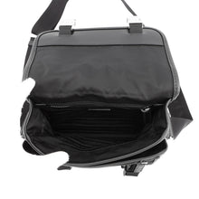 Load image into Gallery viewer, PRADA Re-Nylon Logo Shoulder Bag Black2VD034_2DMH_F0002_V_XOP Nylon Saffiano LeatherLeather
