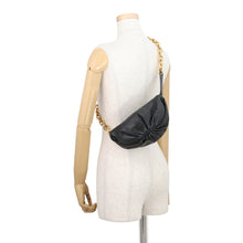 Load image into Gallery viewer, Bottega Veneta The Chain Pouch Shoulder Bag Black651445VCP418648 Leather