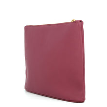 Load image into Gallery viewer, LOEWE Oblong Pouch Clutch Bag BordeauxQ730C63X01 Leather