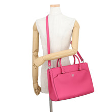 Load image into Gallery viewer, MCM Logo Tote Bag PinkMWT4SED07PF001 Leather