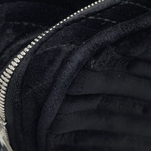 Load image into Gallery viewer, BALENCIAGA BB Reporter ChainShoulder Bag Black526678 Velour Size XS