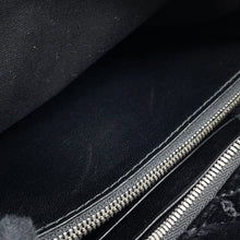 Load image into Gallery viewer, BALENCIAGA BB Reporter ChainShoulder Bag Black526678 Velour Size XS