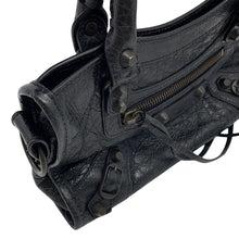Load image into Gallery viewer, BALENCIAGA City 2way Bag Black806395 Arena Lambskin Size Mini