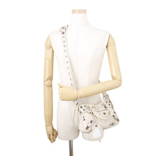 将图像加载到图库查看器中,BALENCIAGA Neo Kagol 2-way Bag White751523 Arena Lambskin Size S