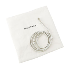 将图像加载到图库查看器中,BALENCIAGA Blanket Square White466541 Leather Size S