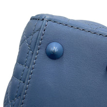 Load image into Gallery viewer, Dior Lady Dior Ultra Matte Cannage 2-way Bag Denim BlueM0538ILOI_M94B Leather Size Small