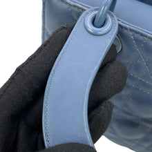Load image into Gallery viewer, Dior Lady Dior Ultra Matte Cannage 2-way Bag Denim BlueM0538ILOI_M94B Leather Size Small