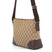 Load image into Gallery viewer, GUCCI GG Canvas Shoulder Bag Brown/Beige114273 GG Canvas Leather