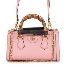 将图像加载到图库查看器中,GUCCI Diana 2way Tote Bag Pink735153 Leather Size Small