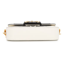Load image into Gallery viewer, GUCCI Adidas collaboration Horsebit Shoulder Bag White/Black722009 Leather