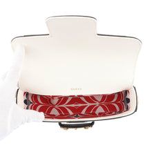 Load image into Gallery viewer, GUCCI Adidas collaboration Horsebit Shoulder Bag White/Black722009 Leather