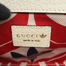 Load image into Gallery viewer, GUCCI Adidas collaboration Horsebit Shoulder Bag White/Black722009 Leather